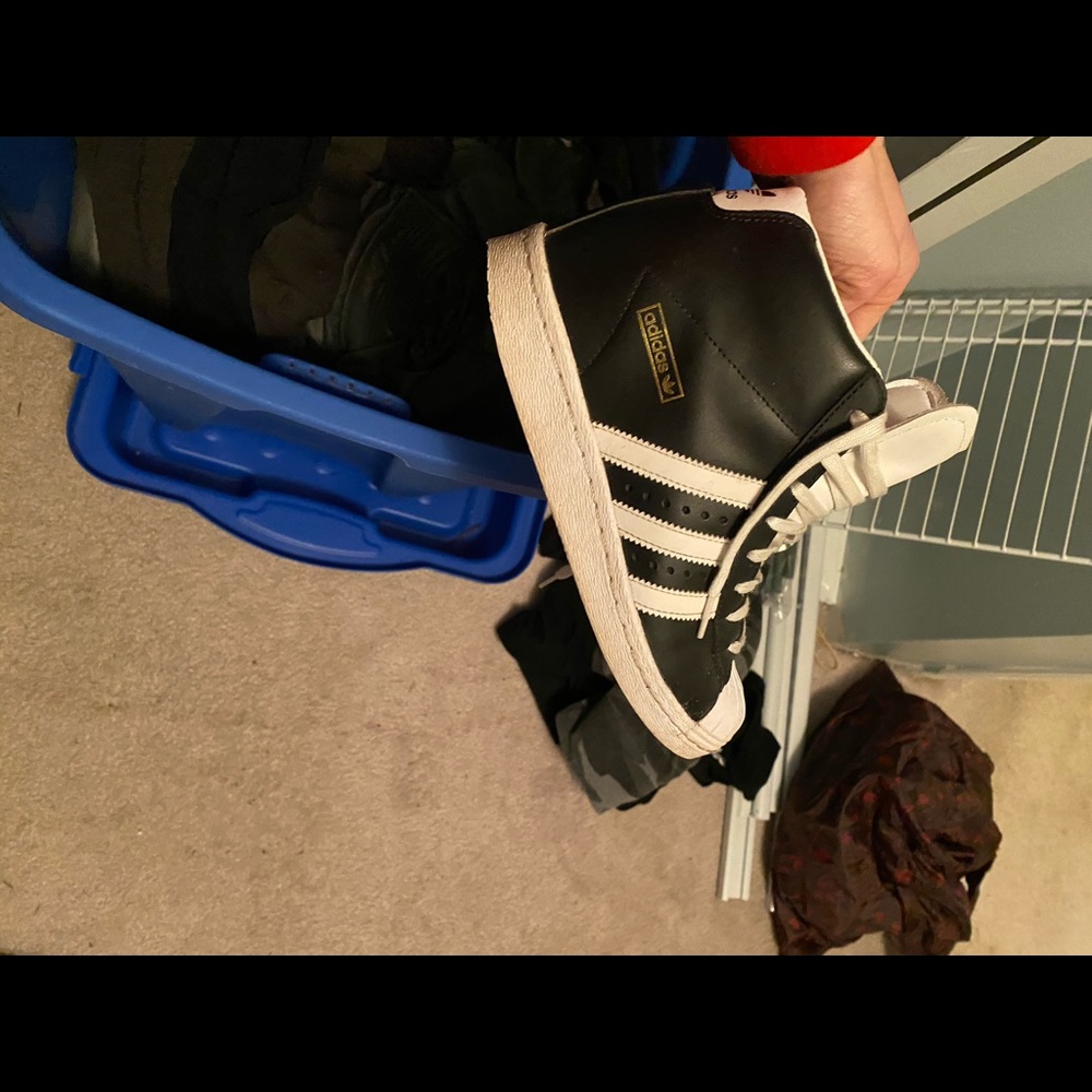Adidas wedge high top